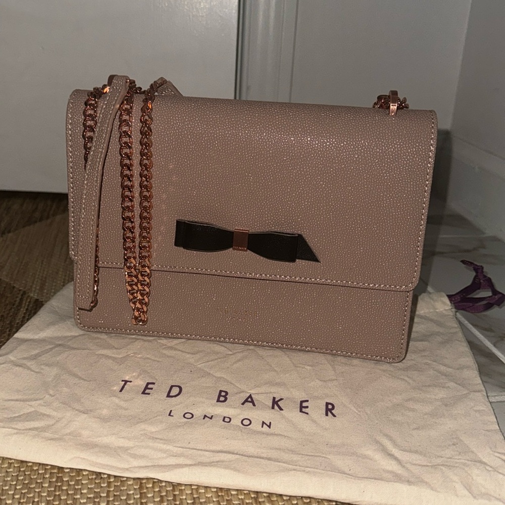 Black bow detail bag Ted baker London
